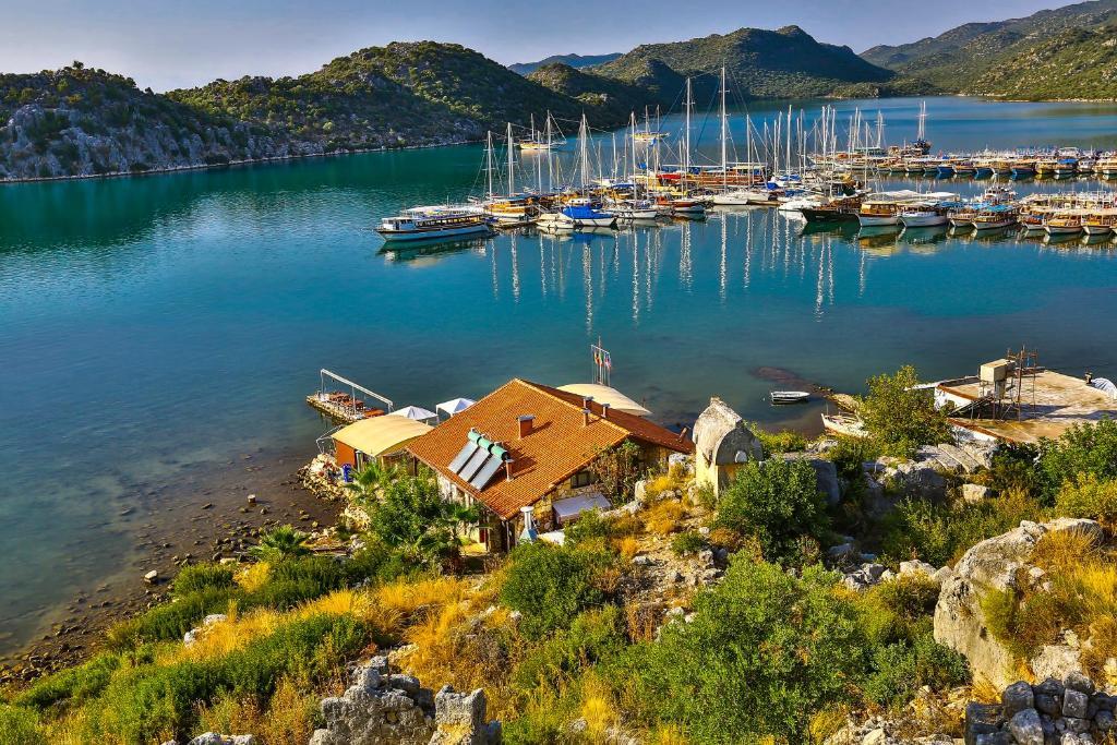 Kekova Theimussa Hotel Kaleucagız Buitenkant foto